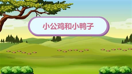 《小公鸡和小鸭子》PPT课文课件下载