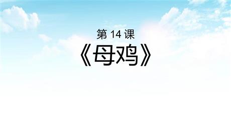 《母鸡》PPT精品课件下载