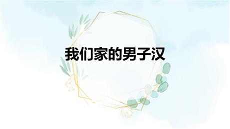 《我们家的男子汉》PPT精品课件下载