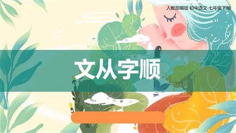 《文从字顺》PPT课件下载