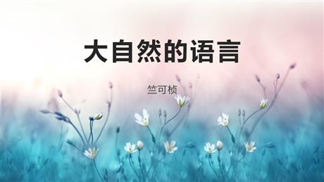 《大自然的语言》PPT优秀教学课件
