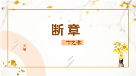 《断章》PPT优质课件