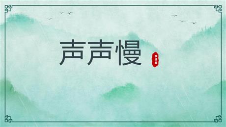 《声声慢(寻寻觅觅)》PPT免费课件