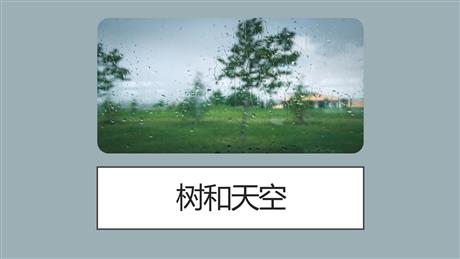 《树和天空》PPT下载