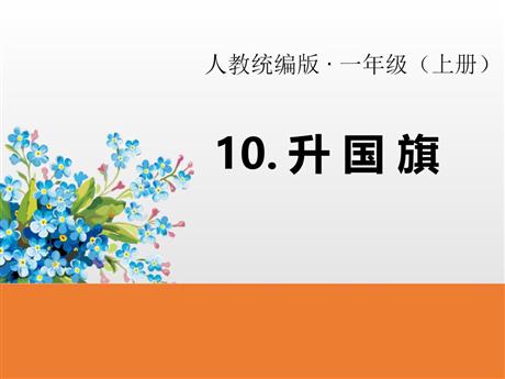 《升国旗》PPT优质教学课件