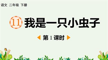 《我是一只小虫子》PPT课件下载(第1课时)