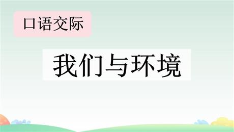 《我们与环境》PPT免费课件下载