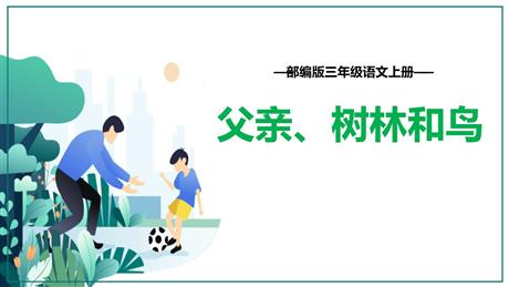 《父亲、树林和鸟》PPT优秀课件下载
