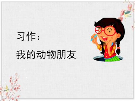 《我的动物朋友》PPT精品课件