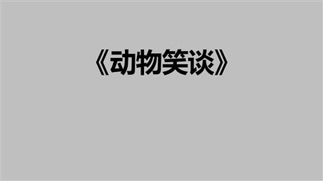 《动物笑谈》PPT优秀教学课件
