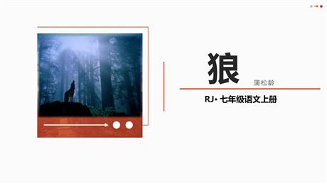 《狼》PPT优秀课件下载