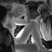 艺术家与模特 El artista y la modelo