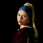 戴珍珠耳环的少女 Girl with a Pearl Earring