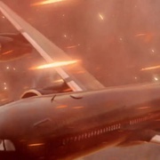 飞机和火山 Airplane vs Volcano