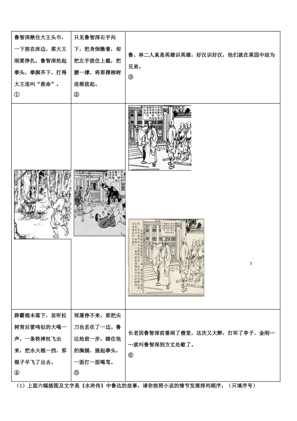 聿怀实验学校市级名校2025-2026学年全国统一招生中考押题卷语文试题（一）含解析_第3页